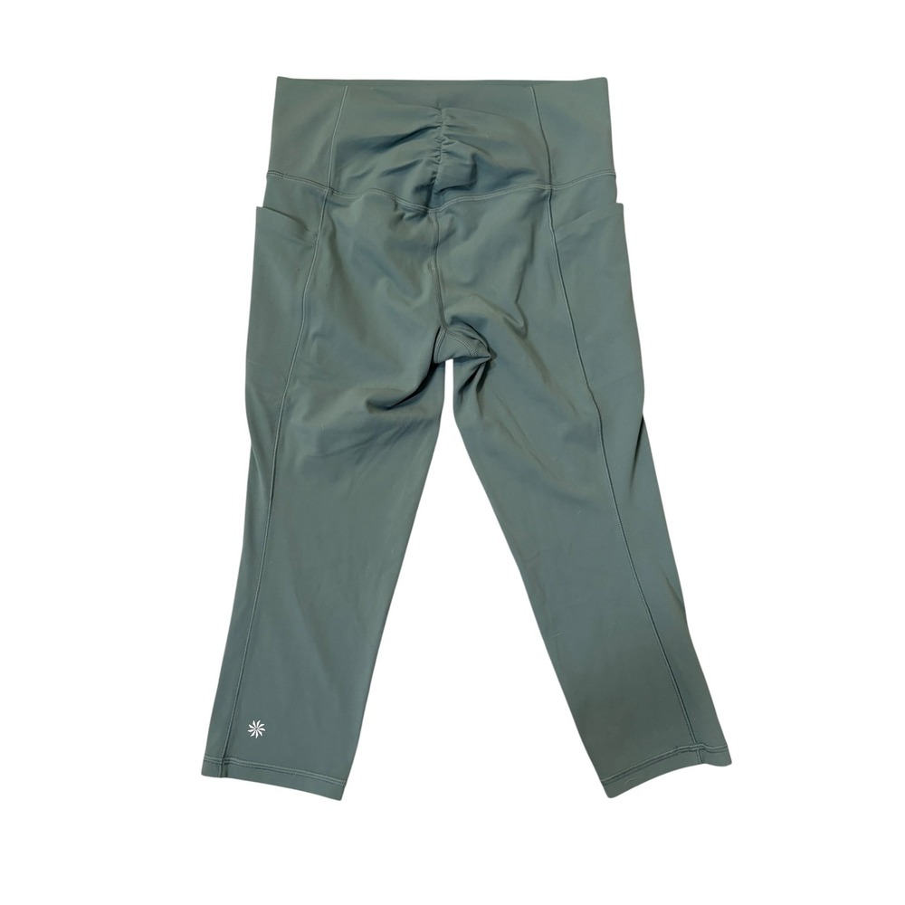 Athleta Lot Interval Stash 7' Short & Salutation Stash Cinch Capri Legging M - Picture 5 of 11